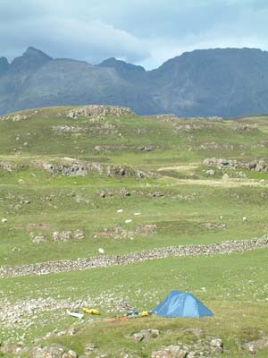 Camp at Dunain point 2