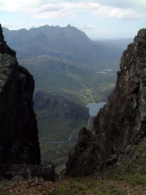 Gully on Bla Bheinn