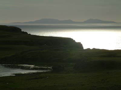 Outer Hebrides from Dunain