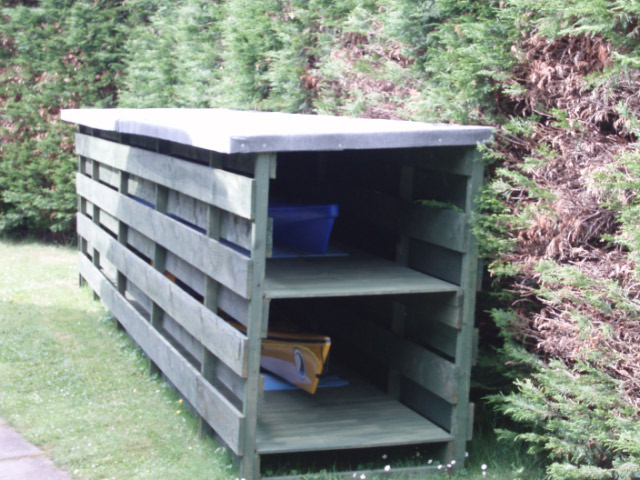 Tifany Blog: How to build a kayak storage shed