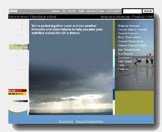 Click to go to the BBC Coast & Sea page